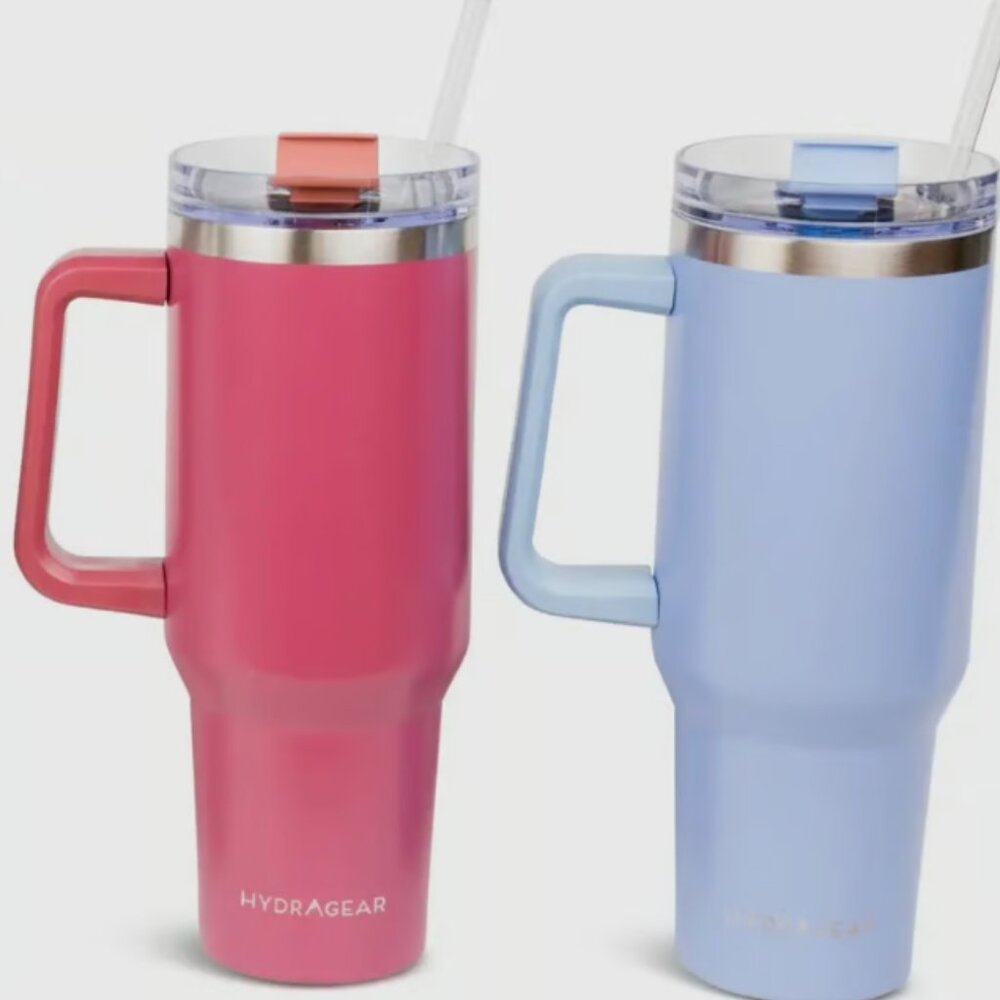 NEW [Atlas] Hydragear Powder 40oz. Water Bottle Drink Tumbler, Dishwasher Safe! - Picture 5 of 11